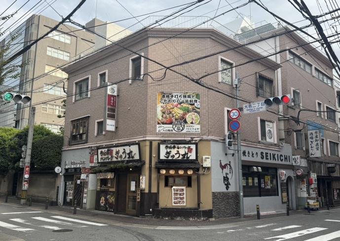 【福岡市中央区】赤坂駅徒歩3分／大名エリア2階／焼鳥屋居抜き物件／14坪